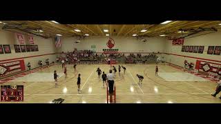 Duchesne Academy vs Platteview High Varsity Womens Volleyball [upl. by Nalro]