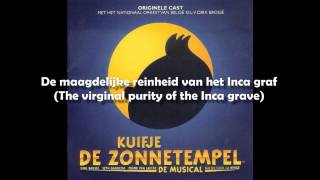 01  Kuifje de Zonnetempel  Rascar Capac Tintin Musical  English Translation [upl. by Qifar24]