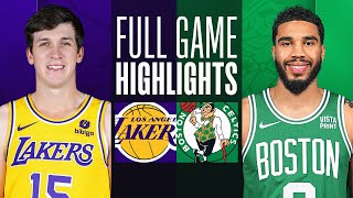 LAKERS at CELTICS  FULL GAME HIGHLIGHTS  February 1 2024 [upl. by Cumings]