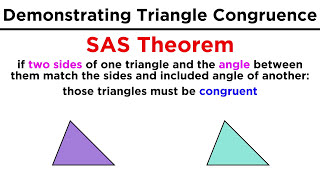 Proving Triangle Congruence and Similarity [upl. by Keeryt632]