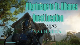 Assassin´s Creed Valhalla  Pilgrimage To St Albanes Quest Location [upl. by Irrol]