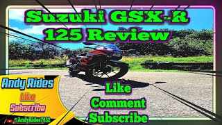 Suzuki GSX R125 Review MotorVlogs POV Its a sunny day To Ride Bikes [upl. by Cornell516]