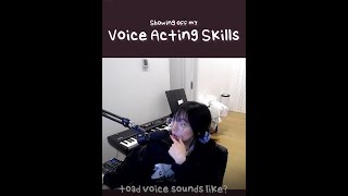 LilyPichus insane voice acting skills Shorts [upl. by Cordalia]