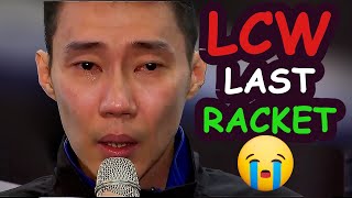 Lee Chong Wei Badminton Racket History in 3 minutes 😮  Last racket will shock you😱 [upl. by Deedahs626]