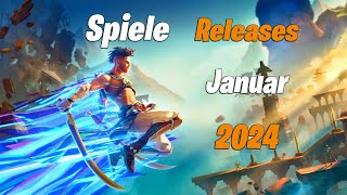 Spiele Releases im Januar 2024  Für PC PS5 PS4 Xbox One Xbox Series XS Nintendo Switch [upl. by Secrest]