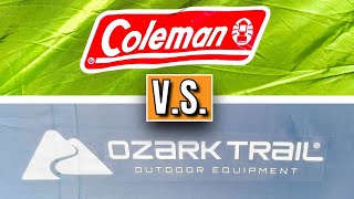 Coleman Tents VS Ozark Trail Tents  Which is Better [upl. by Auohs]