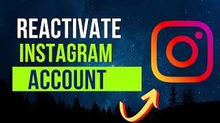 How to Reactivate Instagram Account [upl. by Chaim]