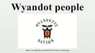 Wyandot people [upl. by Anselm]