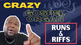 Crazy Gospel Organ Runs and Riffs L33 [upl. by Llekram]