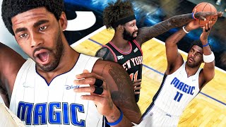 KYRIE IRVING JOINS ORLANDO MAGIC NBA 2K22 My Career Next Gen Gameplay [upl. by Rodrick786]