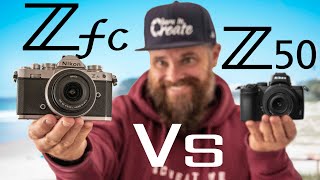 Nikon Zfc Vs Nikon Z50 Comparison Review [upl. by Julita]