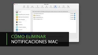 Cómo eliminar y desactivar notificaciones no deseadas en Mac [upl. by Lorraine28]