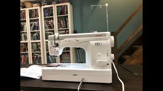 Blue Calla Patterns  Janome HD9 Unboxing  Part 12 [upl. by Norford]