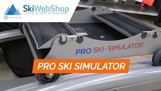 Trainen voor de wintersport met de Pro Ski Simulator  SkiWebShop [upl. by Atteloiv]