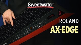 Roland AXEdge 49Key Keytar Synth Demo — Daniel Fisher [upl. by Medarda]