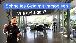 Schnelles Geld mit Immobilien  Fix und Flip  wie geht das [upl. by Mcdonald257]