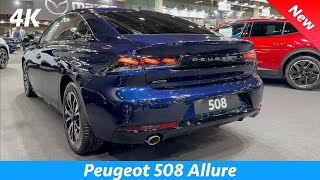 Peugeot 508 Allure 2024  FULL Review in 4K 16 PureTech 180 HP eEAT8 Hybrid [upl. by Iaria]