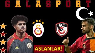 Galatasaray  Gaziantep Fk Maç Sonu  Okan Hocanın Prensi Yunus Akgün Golünü Attı  Gabriel Sara [upl. by Iadahs]