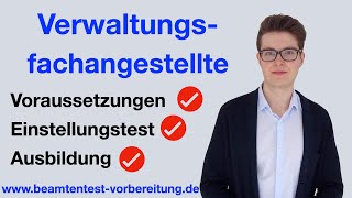 VERWALTUNGSFACHANGESTELLTE Ausbildung 2023  Öffentlicher Dienst I wwwbeamtentestvorbereitungde [upl. by Etennaej254]