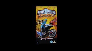 Digitized opening to Power Rangers Ninja Storm Lightning Strikers UK VHS [upl. by Ten329]