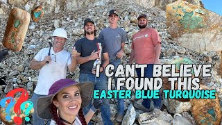 I found the Best turquoise EVER at the Easter Blue turquoise Mine Nevada with the Otteson Brothers [upl. by Suzetta]