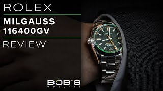 Rolex Milgauss 116400GV Review [upl. by Enaerb]