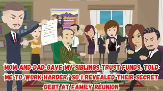 Mom and Dad Gave My Siblings Trust Funds Told Me to Work Harder So I Revealed Their Secret Debt [upl. by Emiline50]