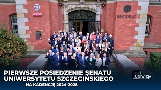 Inauguracyjne posiedzenie Senatu Uniwersytetu Szczecińskiego 2024 [upl. by Sergo]