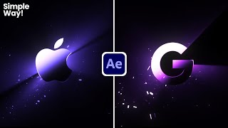 Trendy Logo Animation in After Effects  After Effects Tutorial  Simple Logo Animation  Easy way [upl. by Novehc743]