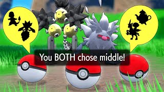 Blindly Choosing Linked Starter Pokemon [upl. by Ayifas]