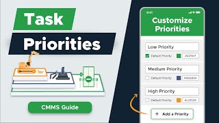 Task Priorities  CMMS Tutorial [upl. by Sukey]