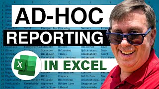 Excel  Learn How to Create an Adhoc Reporting Tool in Excel  Easy amp Effective  Episode 375 [upl. by Oicul43]