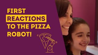 PAZZI the pizza robot First customers reviews amp key facts [upl. by Daveta]