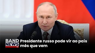 Ucrânia pede para Brasil prender Vladimir Putin  BandNews TV [upl. by Leafar120]