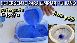 Detergente casero para dejar tu baño limpio y reluciente  AHORRAS MUCHO DINERO [upl. by Emmit266]