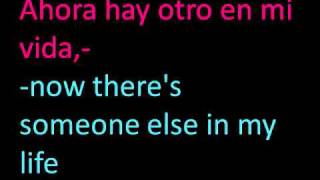 La Factoria hay otro en mi vida lyrics translation [upl. by Lubba931]