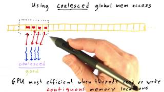 Coalesce Memory Access  Intro to Parallel Programming [upl. by Ijies]