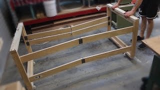 Foldable workbench  Massive space minimal footprint [upl. by Inness762]