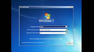 Formatting and Clean Install of Windows 7 [upl. by Yrek850]