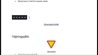 Allt du behöver inför teoriprovet  klara teoriprovet på 4 dagar bara med filmer Dag 1 del 1 [upl. by Siloa]