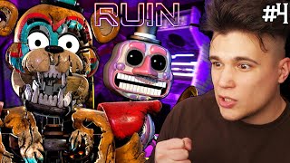 FREDDY ODNALEZIONY Niestety  FNAF SECURITY BREACH RUIN DLC ODC 4 [upl. by Hgieleak]