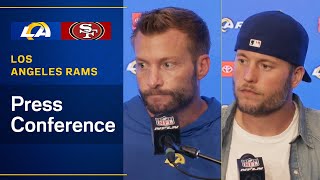 Sean McVay amp Matthew Stafford Address The Media Following Their Game Against The 49ers [upl. by Wenger327]