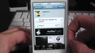 AppCent  Afficher le pourcentage de téléchargement des applications Tweak Cydia  iTJ [upl. by Morentz]
