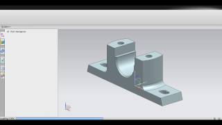 ASSIGNING MATERIAL IN NX UNIGRAPHICS [upl. by Esetal]