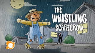 Scary Halloween Story for Kids  The Whistling Scarecrow  by ELF Learning [upl. by Dacie913]