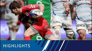 Racing 92 v Toulouse Quarterfinal Highlights 310319 [upl. by Patti688]