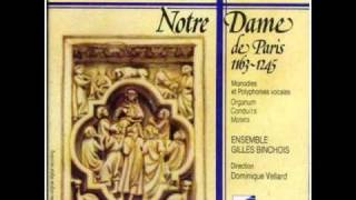 French Medieval Sacred Polyphony Perotin  Organum Alleluia nativitas [upl. by Sy]