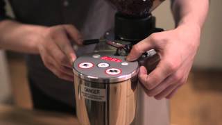 Mazzer Major Electronic Flat Burr Espresso Grinder Overview [upl. by Zenitram103]