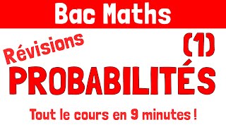 Révisions bac  Probabilités tout ce quil faut savoir 1ère partie [upl. by Casilde]