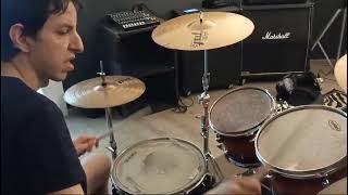 Ramonesbeat on the brat drum coverplease wear headphones [upl. by Eleik]